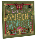 14" H x 14" L Outdoor Canvas, "Live in a Garden of Wonder"