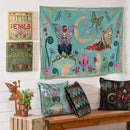 14" H x 14" L Outdoor Canvas, "Live in a Garden of Wonder"