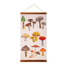 55" H x 30" L Forest Mushrooms Outdoor Wall Tapestry I,6cb68004