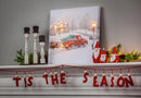 LED Canvas Wall Decor, Winter Truck,6ltc6190