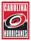 15.5"L x 11.5"H Medium Metal Wall Sign, Carolina Hurricanes,6m4354usm