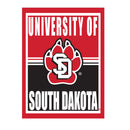 15.5"L x 11.5"H Medium Metal Wall Sign, University of South Dakota,6m5037usm