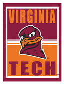 15.5"L x 11.5"H Medium Metal Wall Sign, Virginia Tech,6m903usm