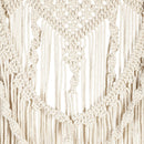 18" Macram√© Braided Tapestry Wall D√©cor, Natural