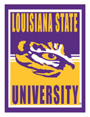 15.5"L x 11.5"H Medium Metal Wall Sign, Louisiana State University,6m921usm