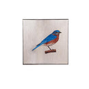 Bird Square Wall Décor, 6"