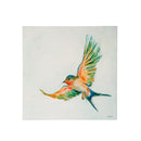 Flying Bird Square Wall Décor, 12" L x 12" H
