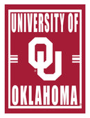 15.5"L x 11.5"H Medium Metal Wall Sign, University of Oklahoma,6m974usm