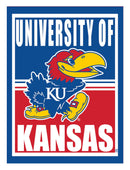 15.5"L x 11.5"H Medium Metal Wall Sign, University of Kansas,6m996usm