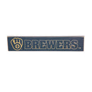 Milwaukee Brewers Engraved Wood Sign, 3.5" x 18"