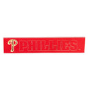 Philadelphia Phillies Engraved Wood Sign, 3.5" x 18"