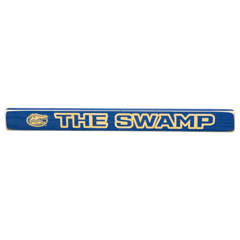 University of Florida Engraved Wood Sign, 1.5" x 18"