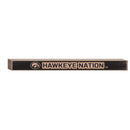University of Iowa Engraved Wood Sign, 1.5" x 18"