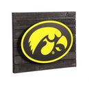 Lit Wall Decor, University of Iowa,6wlt980