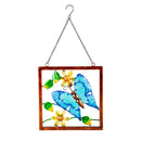 Pollinator Garden Indoor Wall Decor, Metal with Chain, Garden Friend, Asst of 2