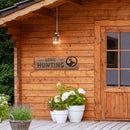 Wood and Metal Sign, Wildernesss, 8" H x 23" L