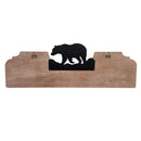 Wood and Metal Sign, Wildernesss, 8" H x 23" L