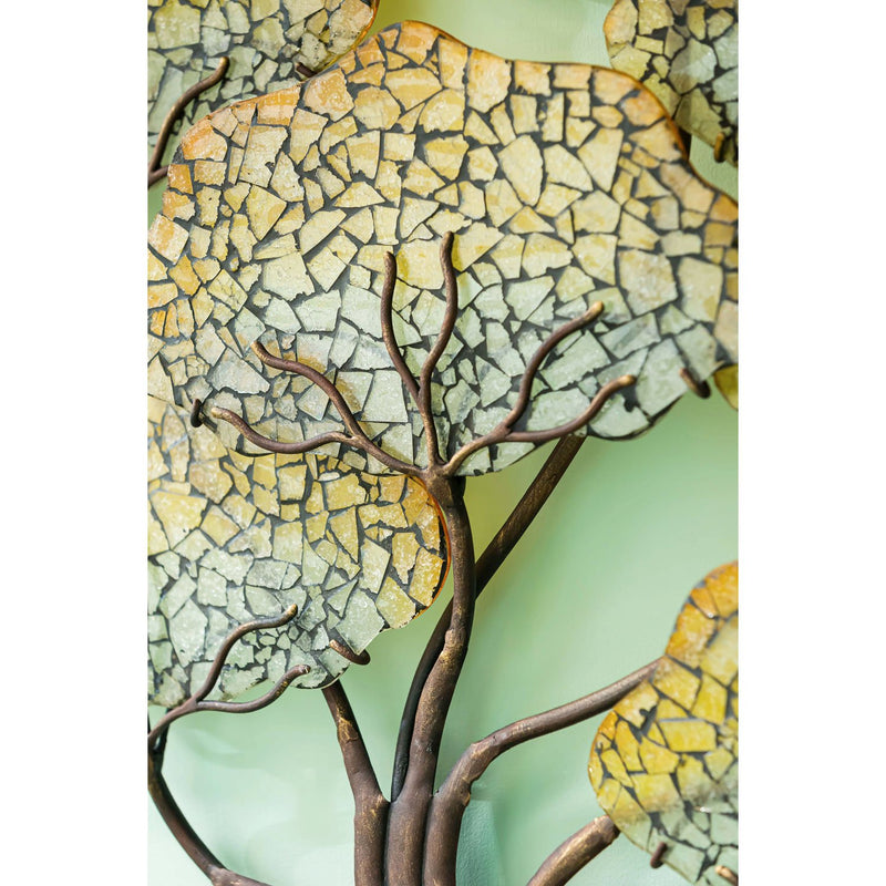 What She Shed Indoor Wall Decor, Metal Wall, Mosaic Tree