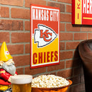 15.5"L x 11.5"H Medium Metal Wall Sign, Kansas City Chiefs