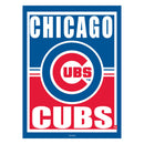 Chicago Cubs 15.5"L x 11.5"H Medium Metal Wall Sign