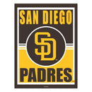 San Diego Padres 15.5"L x 11.5"H Medium Metal Wall Sign