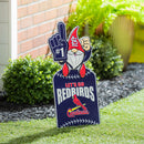 St Louis Cardinals Gnome Metal Sign 10"L x 30"H