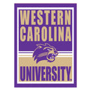 15.5"L x 11.5"H Medium Metal Wall Sign, Western Carolina University