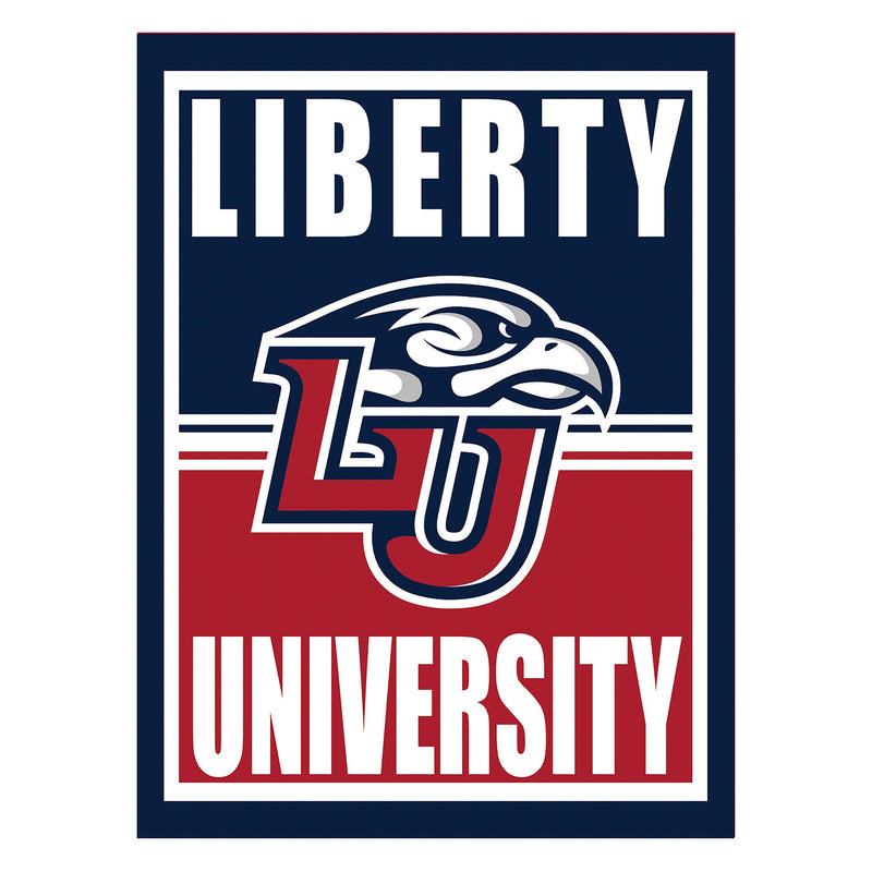 15.5"L x 11.5"H Medium Metal Wall Sign, Liberty University