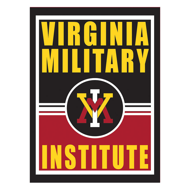 15.5"L x 11.5"H Medium Metal Wall Sign, Virginia Military Institute