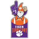Clemson University Gnome Metal Sign 10"L x 30"H
