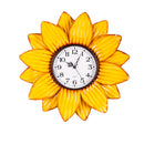 Metal Sunflower Wall Clock