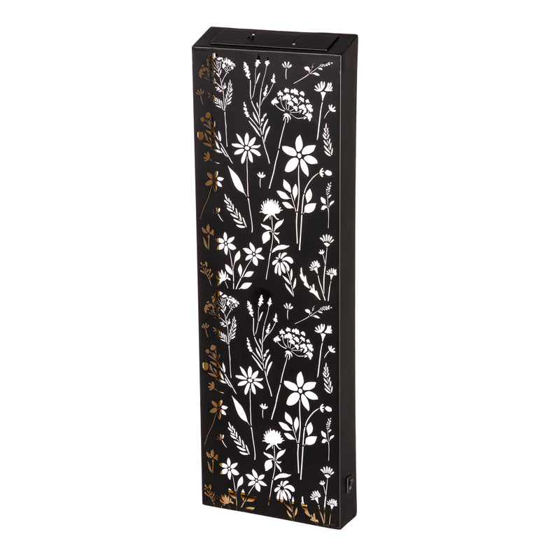Laser Cut Metal Panel Wall Decor with LED Lights