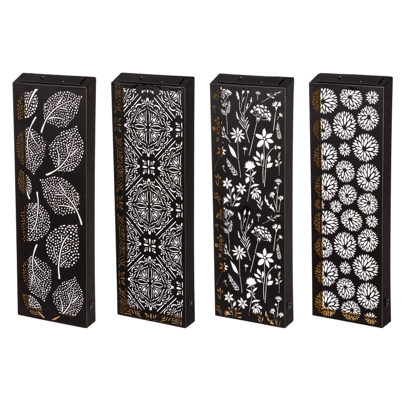 Laser Cut Metal Panel Wall Decor with LED Lights