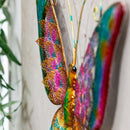 Metal Colorful Butterfly Wall Decor