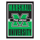 15.5"L x 11.5"H Medium Metal Wall Sign, Marshall University