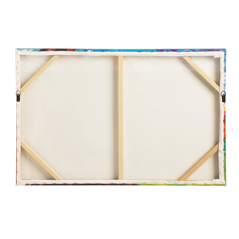 Petal & Plow Outdoor Wall Decor, Outdoor Canvas, Curious Cow, 36" L x 24" H, Set of 2