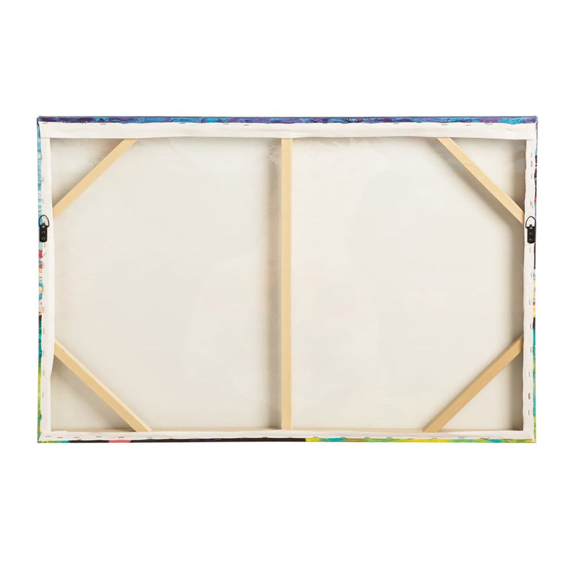 Petal & Plow Outdoor Wall Decor, Outdoor Canvas, Curious Cow, 36" L x 24" H, Set of 2
