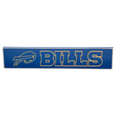 Buffalo Bills Engraved Wood Sign, 3.5" x 18"