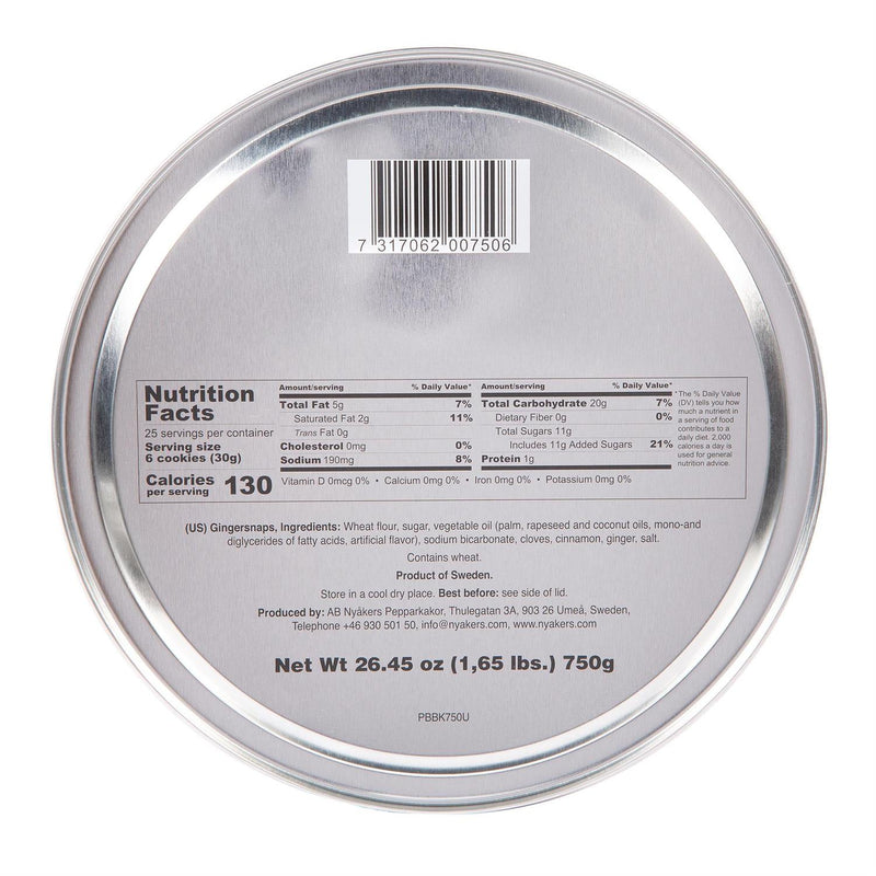 Gingersnaps 750g/26oz