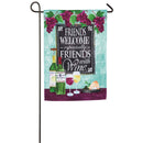 Corner Bistro Garden Suede Flag