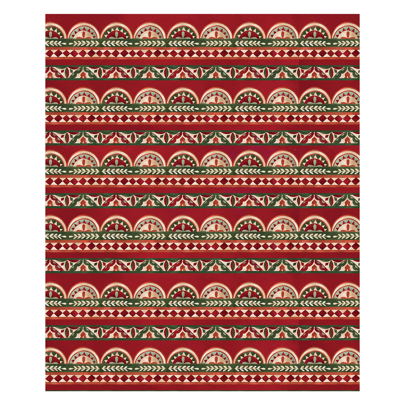 Woodland Storybook Plush Blanket, Scallop Motif, 60"L x 50"W