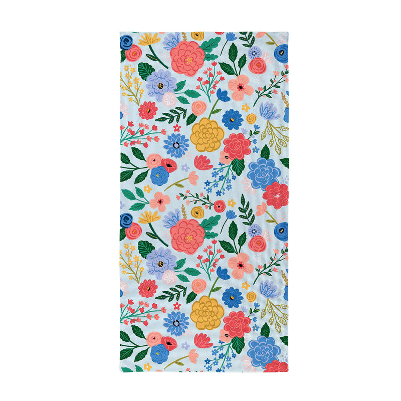 Bursting Blossoms Quick Dry Towel and Matching Carrying Case, 60" x 30"