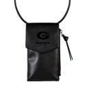 University of Georgia, Cross Body Wallet, Black