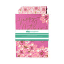 Happy Mother's Day Fabric Pouch and Notebook Set