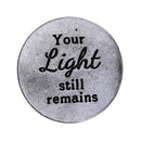 Metal Memorial Tokens, 2 Asst: Cardinal/Butterfly