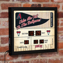 Scoreboard Wall Clock,  Arizona Diamondbacks