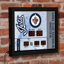 Scoreboard Wall Clock, Winnipeg Jets