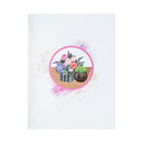 Peonies Paper Pop Up Card