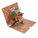 Christmas Bear Paper Pop Up Card