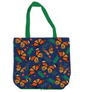 Mariposa Melody Butterfly Scatter Compact Tote Bag